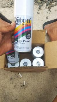 Product Review of Pilox DITON 300 ml Pilok Silver Black Flat White red Clear yellow pink from Tokopedia customer review 1