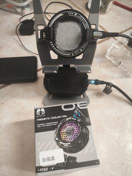 Product Review of Oaktree Funcooler FS02 Pro Fan Cooler Radiator Pendingin HP Cooling Fan Gaming from Tokopedia customer review 3