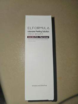 Product Review of [READY STOCK] ELFORMULA Intensive Peeling Solution - Serum Exfoliating Dark Spot Eksfoliasi Wajah Berminyak Mencerahkan Kusam dan Mengangkat Sel Kulit Mati dan Kotoran Exfoliasi from Tokopedia customer review 0
