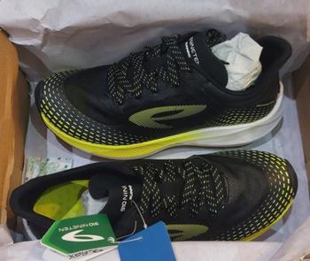 Product Review of Sepatu 910 Nineten Haze 1.5 - Hitam/Hijau Neon/Putih (Running) from Tokopedia customer review 0