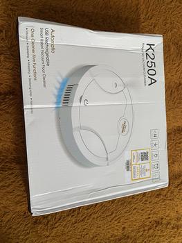 Product Review of Robot Vacuum Cleaner 5 In 1 Sinar Ultraviolet Pel Lantai Otomatis Penyedot Debu Rumah from Tokopedia customer review 1