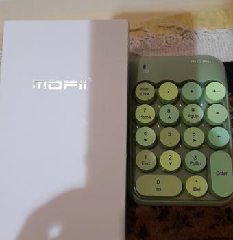 Product Review of MOFii Keyboard Numeric Wireless 2.4G X910 from Tokopedia customer review 0
