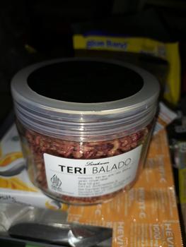 Product Review of TERI BALADO LISAHWAN. Bumbu balado lebih medok. from Tokopedia customer review 0