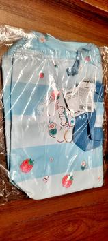 Product Review of MINISO Sanrio Tas Makan Siang Lunch Bag Sanrio Characters Drawstring Bento Bag Kapasitas Besar Tahan Air Karakter from Tokopedia customer review 0