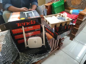 Product Review of Tenda N301 Wireless N300 Easy Setup Router from Tokopedia customer review 0