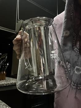 Product Review of Teko Pitcher Kaca Teh High Borosilicate Glass Tea Kettle with Stainless Steel Infuser from Tokopedia customer review 0