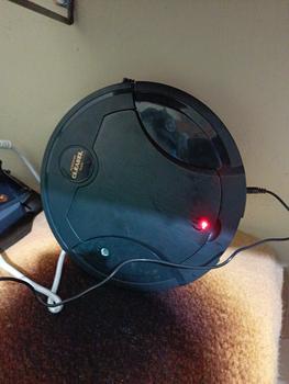 Product Review of Robot Vacuum Cleaner 5 In 1 Sinar Ultraviolet Pel Lantai Otomatis Penyedot Debu Rumah from Tokopedia customer review 0