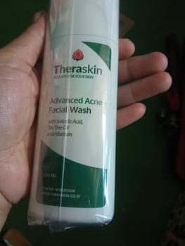 Product Review of Theraskin BPOM Advanced Acne Facial Wash - Sabun Wajah Cair untuk Kulit Berjerawat dan Bruntusan dengan Salicylic Acid dan Allantoin from Tokopedia customer review 0