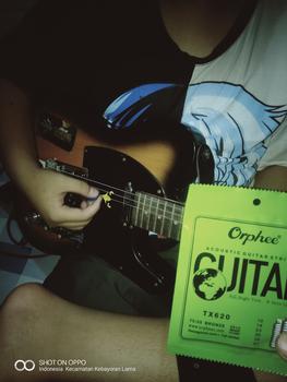 Product Review of Orphee RX SET Senar GItar Elektrik Ukuran 9 10 11 RX15 RX17 RX19 RX15-C from Tokopedia customer review 0