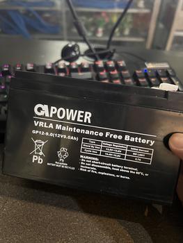 Product Review of Aki UPS Gpower 12V 9AH Baterai UPS Battery Aki Kering Batere UPS VRLA from Tokopedia customer review 0