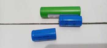 Product Review of CR123 Batere Cas / Battery CR 123 / Baterai Recharge 16340 3.7V Li ion from Tokopedia customer review 1