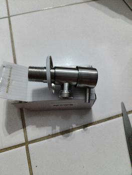 Product Review of KOLES 304 keran stop kran air shower single stainless steel SUS 304 from Tokopedia customer review 0
