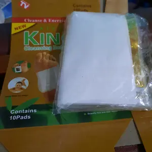 KINOKI GOLD MURAH - Detox Foot Patch 10 Pads, Pembersih Bantalan Kaki, Meningkatkan Kesehatan & Energi, Bahan Alami, Kualitas Terjamin