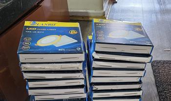 Product Review of Lampu Downlight Panel LED Inbow Bulat Kotak 2 Warna 12 + 4 Watt from Tokopedia customer review 0