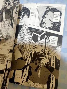 Product Review of Komik Demon Slayer 16 (Koyoharu Gotouge) from Tokopedia customer review 0