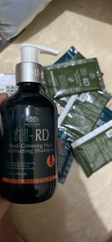 Product Review of SHRD Red Ginseng Shampoo 200ml | Untuk Mengurangi Rambut Rontok dan tipis from Tokopedia customer review 1