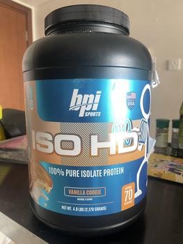 Product Review of BPI Sports ISO HD 5 Lbs Whey Protein Isolate BPOM from Tokopedia customer review 0