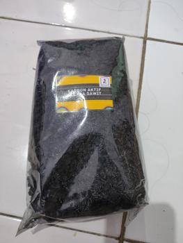 Product Review of Karbon Aktif 1kg / Activated Carbon / Media Filter Air / Karbon Aktif Aquarium / Penjernih Air / Media Filter Aquarium / Water Filter from Tokopedia customer review 0