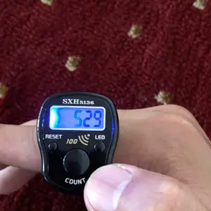 Tasbih Digital Mini LED NT M-05 Tally Digital Finger Counter LED 2