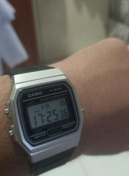 Product Review of Casio General F-91WM-7ADF F-91WM F-91 F91WM F 91WM  Stopwatch Kaca from Tokopedia customer review 1