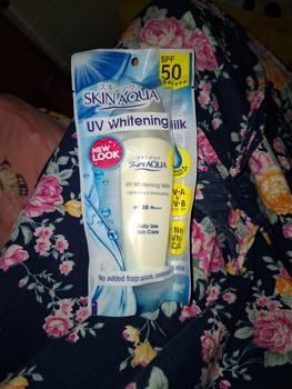 Product Review of Skin Aqua UV Whitening Milk 40g (144531) from Tokopedia customer review 0