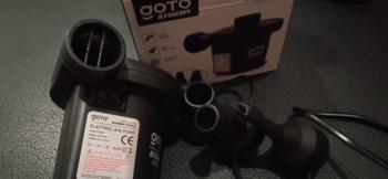 Product Review of Goto [COD] Stormy Pompa Angin Listrik Kolam Renang Kasur Elektrik Air Pump from Tokopedia customer review 0