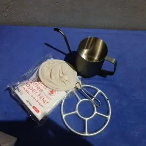 Kettle Gooseneck Coffee Pour Over | 600 ML I Teko Leher Angsa Kopi V60