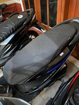 Product Review of Sarung Jok Motor Amplas Pasir Excellent Jahitan Warna Double Stik - Karet Tebal dan Prepet Kuat from Tokopedia customer review 0
