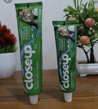 Product Review of 3x Closeup Pasta Gigi Deep Action Green 160 +20 from Tokopedia customer review 1