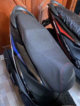 Product Review of Sarung Jok Motor Amplas Pasir Excellent Jahitan Warna Double Stik - Karet Tebal dan Prepet Kuat from Tokopedia customer review 1