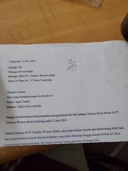 Product Review of (500 Lembar) Kertas HVS A4 75 (70) Gsm Gram COPY PAPER Copier dari Sinar Dunia Seperti PaperOne | RIM from Tokopedia customer review 0