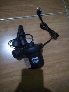 Product Review of Goto [COD] Stormy Pompa Angin Listrik Kolam Renang Kasur Elektrik Air Pump from Tokopedia customer review 1
