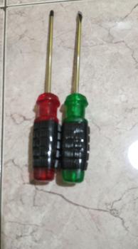 Product Review of VSV Obeng gagang karet 2pc 6x150[-][+] / Obeng karet / screwdriver from Tokopedia customer review 0