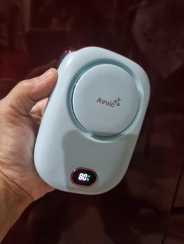 Product Review of Avvic Kipas Angin Mini Portable AVVIC DQ203 ICE BLUE dengan Baterai Rechargeable dan Display Digital from Tokopedia customer review 0