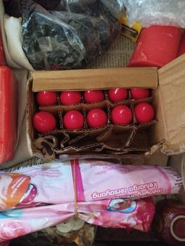 Product Review of Lampu bohlam sembahyang merah cabe E12 bohlam altar No LED merek KTY from Tokopedia customer review 1