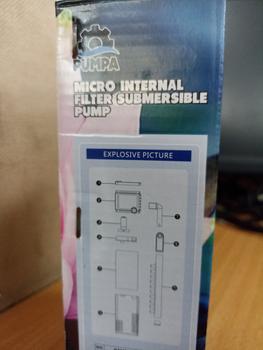 Product Review of ( INTERNAL FILTER ) SUNSUN PUMPA MINI 200L AQUARIUM AQUASCAPE from Tokopedia customer review 2
