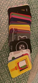 Product Review of Flash Card Kartu Seru BENTUK & WARNA (wipe-clean bisa tulis hapus) (Bhs Indonesia, Inggris & Arab) from Tokopedia customer review 1