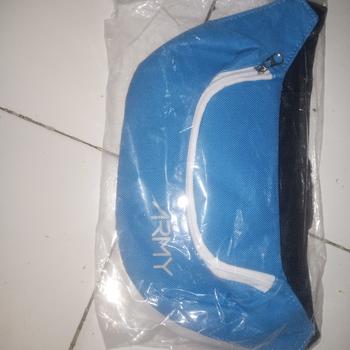 Product Review of ARMY Mini Waist Bag Tas Pinggang Anak Cotton Soft Bumbag pria wanita from Tokopedia customer review 0