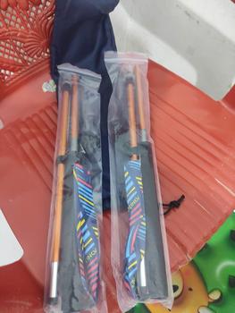 Product Review of Aonijie Foldable Trekking Pole E4201 - Trail Running Hiking GOLD GRAY from Tokopedia customer review 2