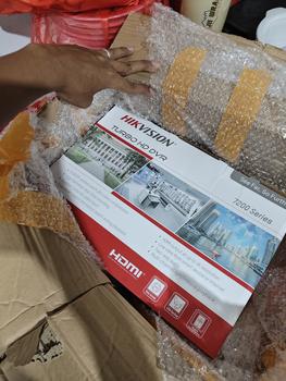 Product Review of PAKET CCTV HIKVISION COLORVU 5MP 8 CHANNEL 8 CAMERA TURBO HD COLORFULL from Tokopedia customer review 2