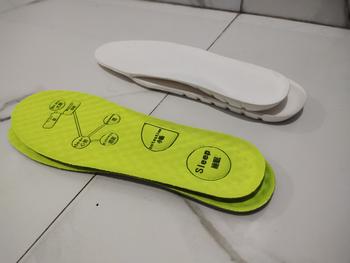 Product Review of CULACING Insole Sepatu Alas Kaki Orthopedic Memory Foam Breathable from Tokopedia customer review 3