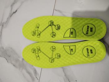 Product Review of CULACING Insole Sepatu Alas Kaki Orthopedic Memory Foam Breathable from Tokopedia customer review 1
