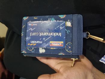 Product Review of Wallts Kara  Esteem -  dompet Lanyard  kanvas  kartu dan  uang Card Name Tag Id Card Pria dan Wanita Cowok from Tokopedia customer review 1
