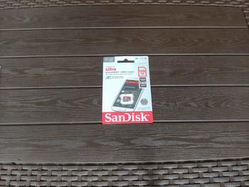 Product Review of Micro SD 128GB Sandisk Ultra A1 UHS-I up to 120Mb/s - Garansi Resmi from Tokopedia customer review 0