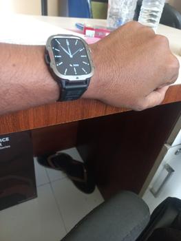 Product Review of 【COD】Aolon Tetra R2 Sports Smart Watch IP67 Tahan Air Panggilan Bluetooth Baterai Tahan Lama Perekam Olahraga Asisten Kebugaran Cocok untuk Android/IOS Unisex Fashion Smart Watch Olahraga Luar Ruangan from Tokopedia customer review 0