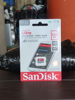 Product Review of Micro SD 128GB Sandisk Ultra A1 UHS-I up to 120Mb/s - Garansi Resmi from Tokopedia customer review 1