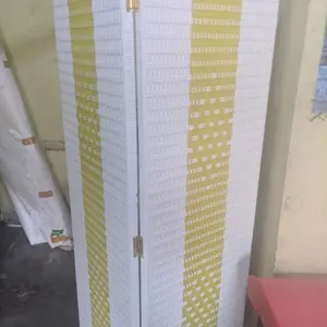 Partisi Sketsel Penyekat ruangan Lipat rotan sintetis Harga 1 daun pintu ukuran L50×T170cm