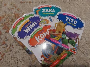 Product Review of Seri Fabel Pengendalian diri - Titu takut takut - bestari kids from Tokopedia customer review 0