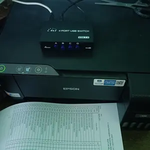 Data Switch hub Printer USB 1-4 port - Spliter switch hub usb printer