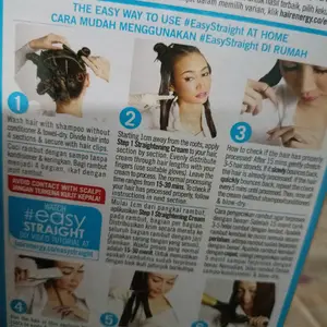 Makarizo Hair Energy Easy Straight - MILD 120 mL Pelurus Rambut